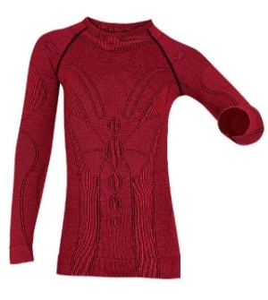 Термобелье BRUBECK Wool Merino красный